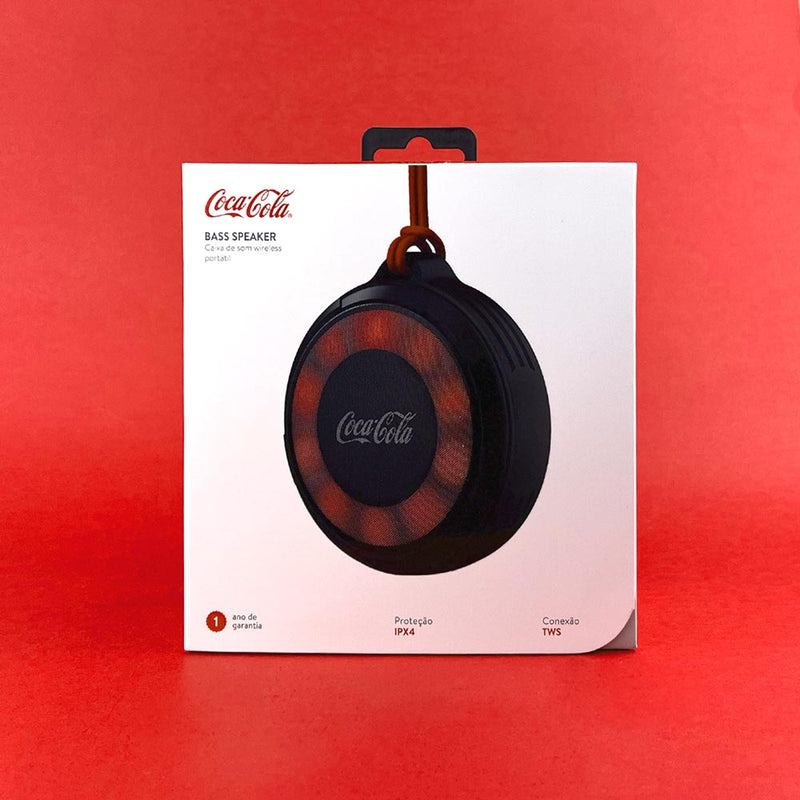 Caixa de Som Bass Speaker Coke