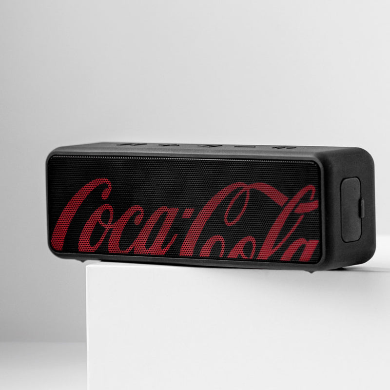 Caixa de Som Speaker Box preto Coke