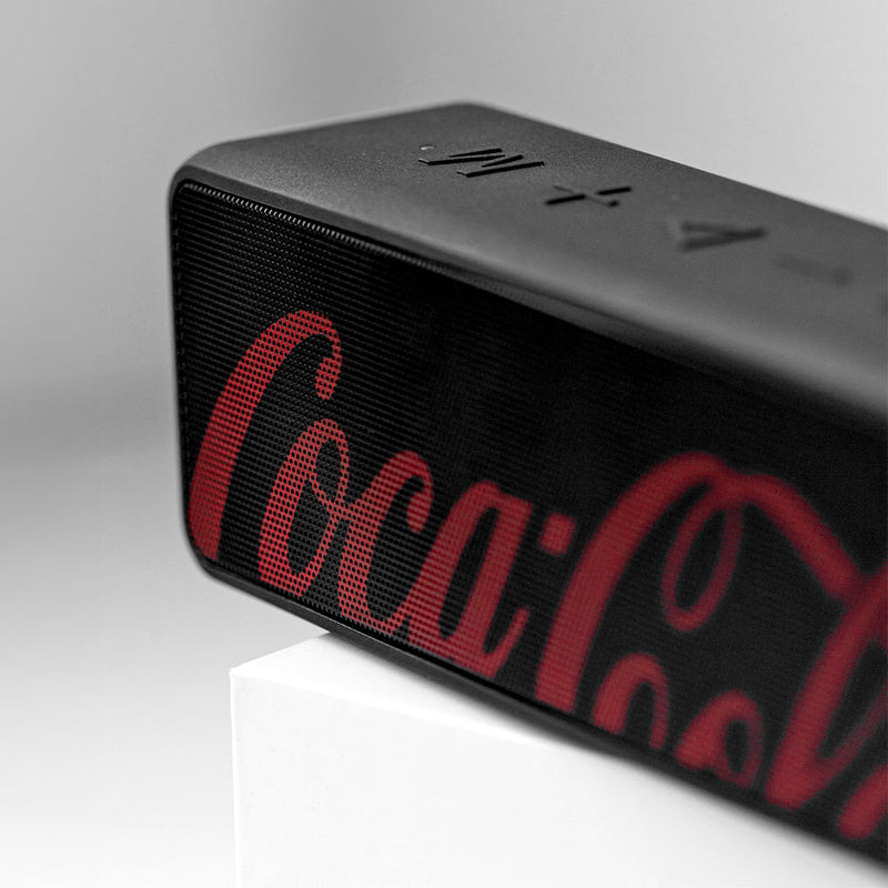 Caixa de Som Speaker Box preto Coke