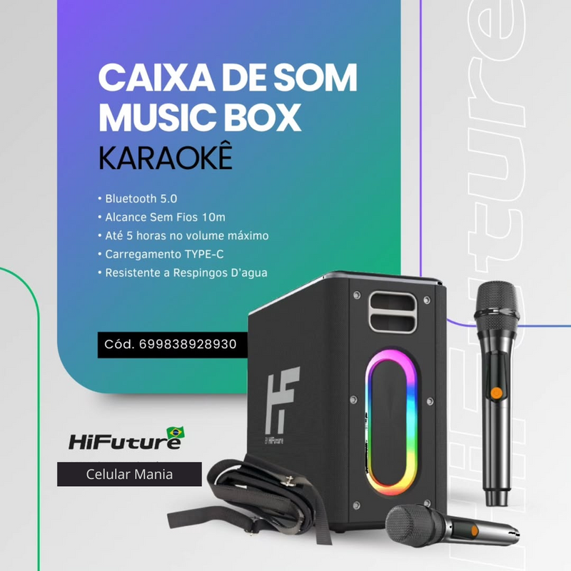 Caixa de Som Music Box