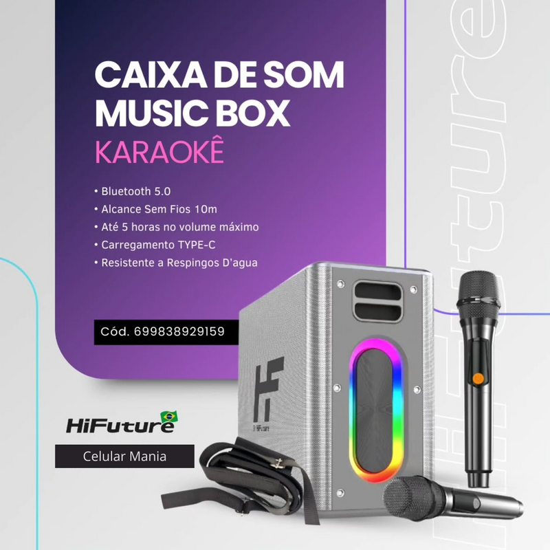 Caixa de Som Music Box