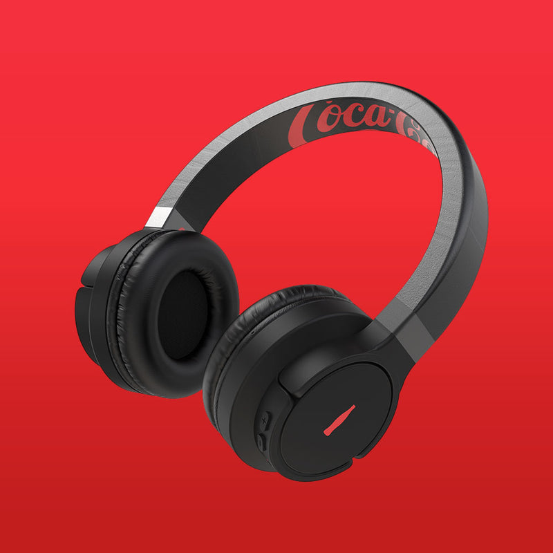 Head Phone  Sem Fio Elite Bass Preto Coke